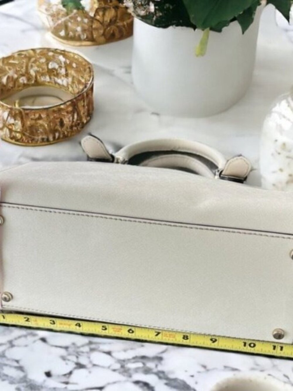 Kate Spade Ivory Charlotte Street Sloan Bag Crossbody Shoulder Saffiano Leather - Picture 9 of 16